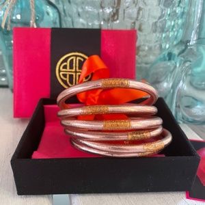 BuDhaGirl 6 Champagne All Weather Bracelets Large